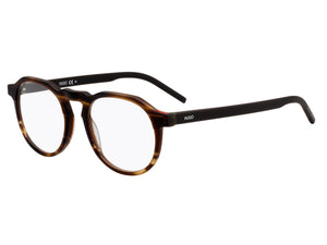 HUGO  Round Frame - HG 1089 Matte Brown Horn