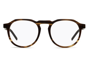 HUGO  Round Frame - HG 1089 Matte Brown Horn