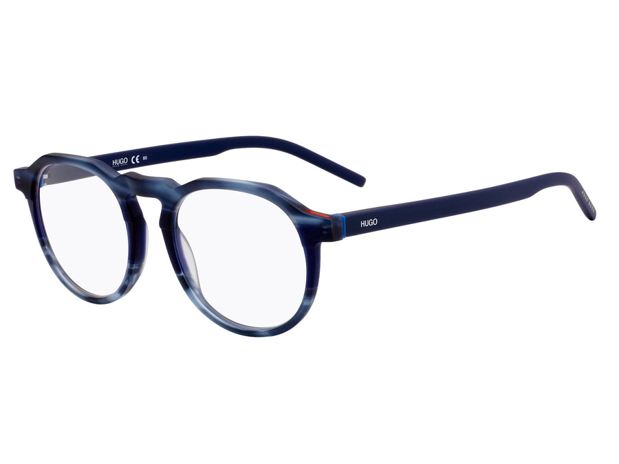 HUGO  Round Frame - HG 1089 Matte Blue Horn