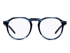 HUGO  Round Frame - HG 1089 Matte Blue Horn