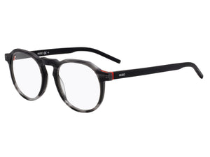 HUGO  Round Frame - HG 1089 Matte Black Horn