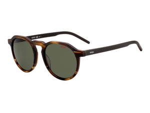 HUGO  Round sunglasses - HG 1087/S Matte Brown Horn