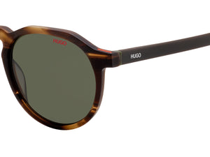 HUGO  Round sunglasses - HG 1087/S Matte Brown Horn