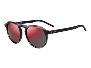 HUGO  Round sunglasses - HG 1087/S Matte Black Horn