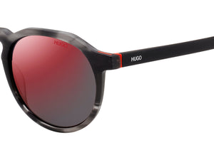 HUGO  Round sunglasses - HG 1087/S Matte Black Horn