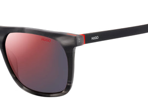 HUGO  Square sunglasses - HG 1086/S Matte Black Horn