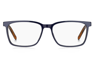 HUGO  Square Frame - HG 1074 Blue Pattern Orange