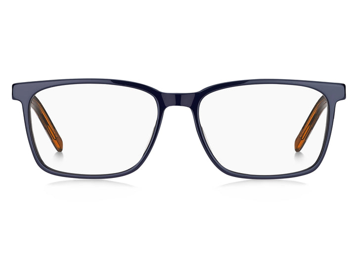 HUGO  Square Frame - HG 1074 Blue Pattern Orange