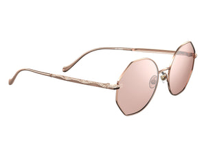 Elie Saab  Round sunglasses - ES 058/S Gold Copper1