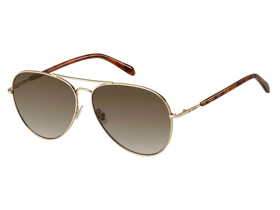 Fossil  Aviator sunglasses - FOS 3104/G/S Gold Brown