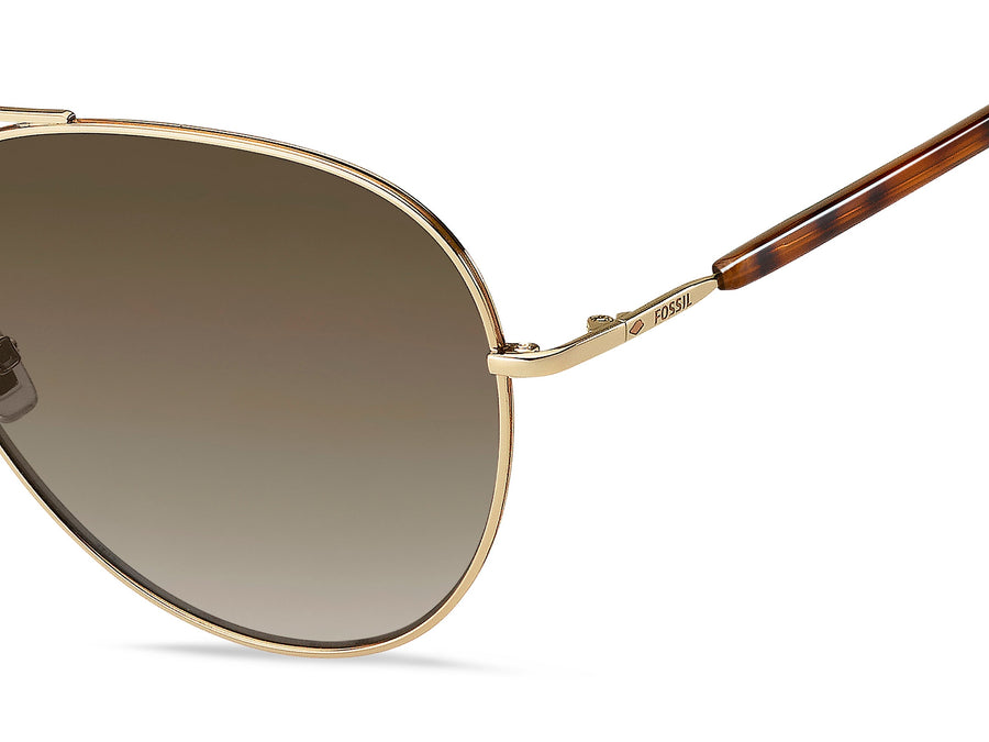 Fossil  Aviator sunglasses - FOS 3104/G/S Gold Brown