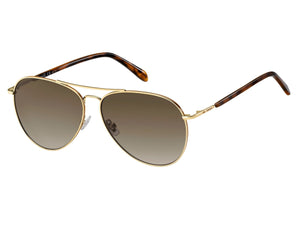 Fossil  Aviator sunglasses - FOS 3102/G/S Gold Brown