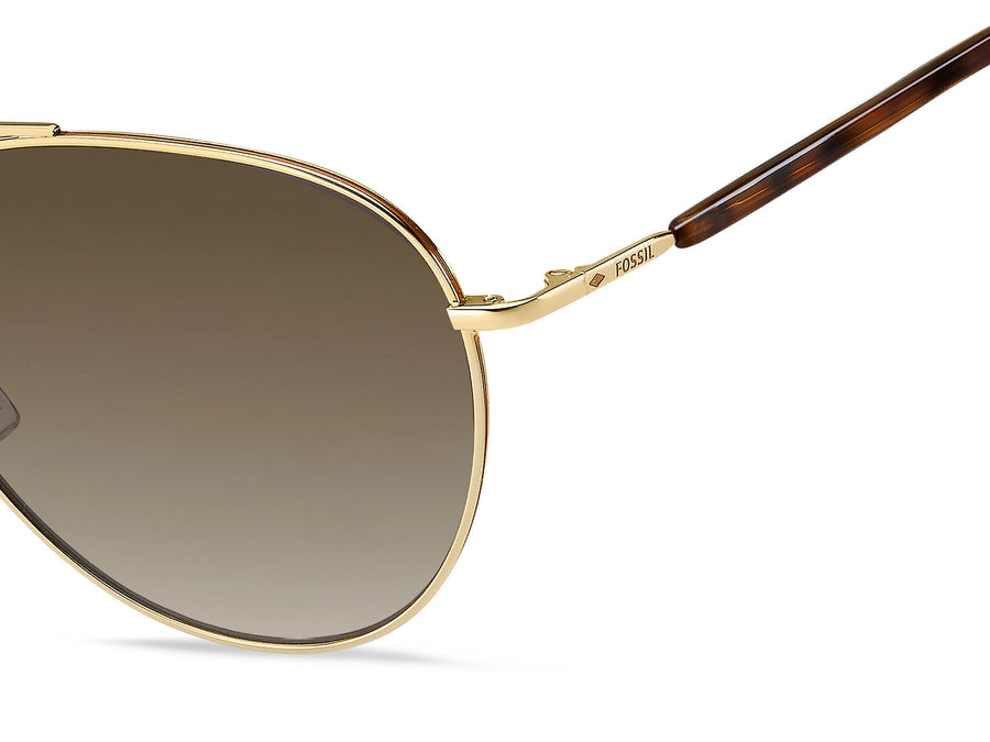 Fossil  Aviator sunglasses - FOS 3102/G/S Gold Brown