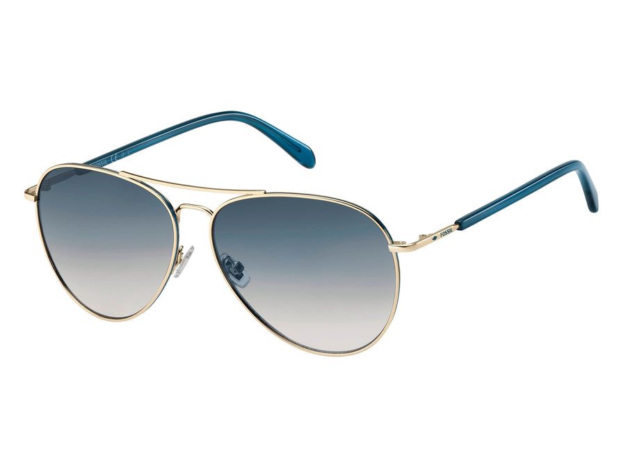 Fossil  Aviator sunglasses - FOS 3102/G/S Light Gold