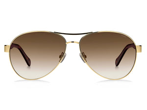 Fossil  Aviator sunglasses - FOS 3079/S Gold Brown Havana