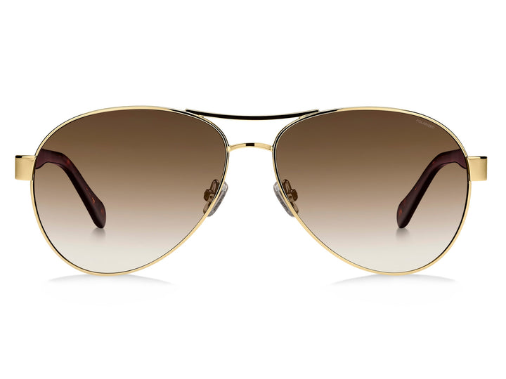 Fossil  Aviator sunglasses - FOS 3079/S Gold Brown Havana