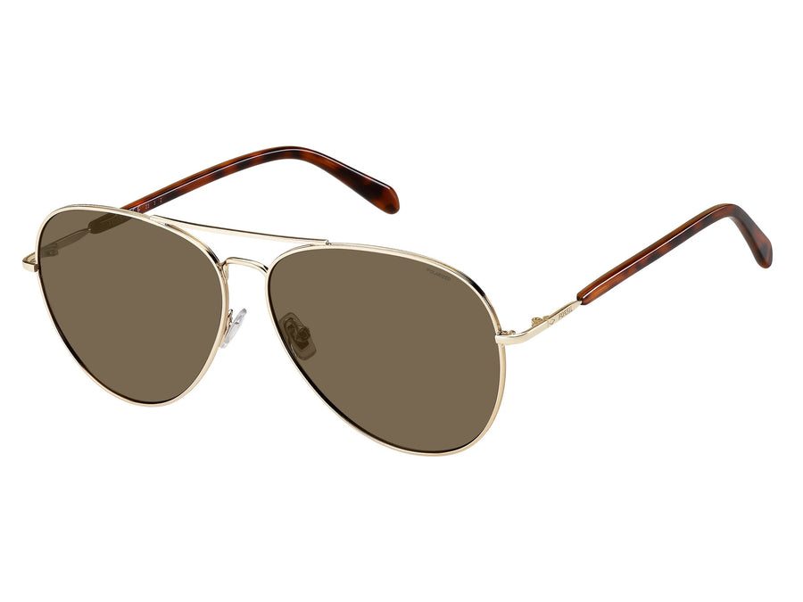 Fossil  Aviator sunglasses - FOS 3104/G/S Light Gold