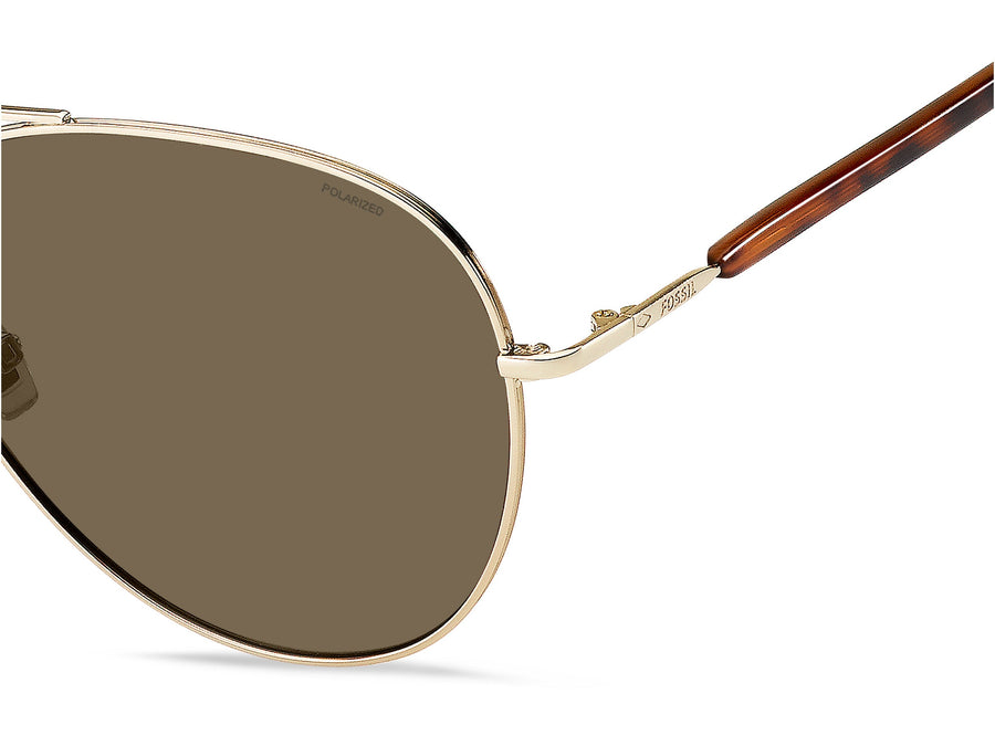 Fossil  Aviator sunglasses - FOS 3104/G/S Light Gold