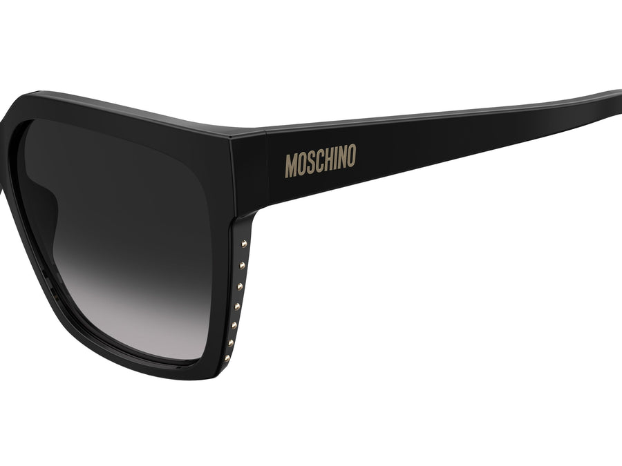 Moschino Square Sunglasses - MOS079/S BLACK