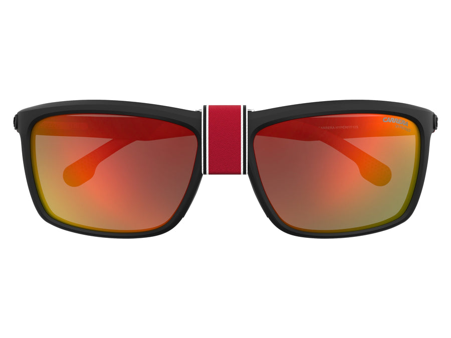 Carrera  Square sunglasses - HYPERFIT 12/S Matte Black Red