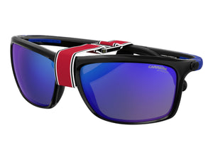 Carrera  Square sunglasses - HYPERFIT 12/S Black Blue