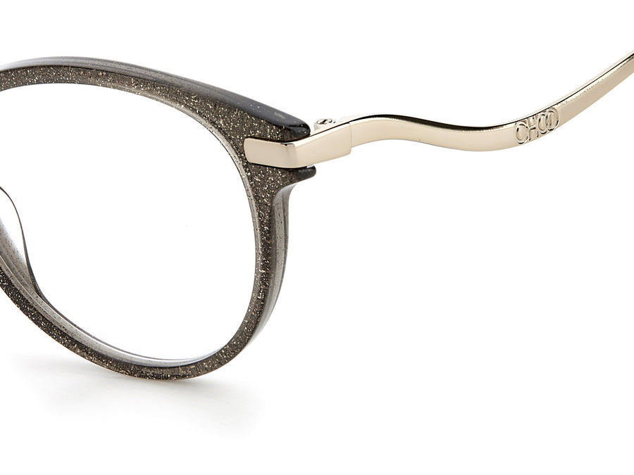 Jimmy Choo  Round Frame - JC280 Grey Gold Glitter