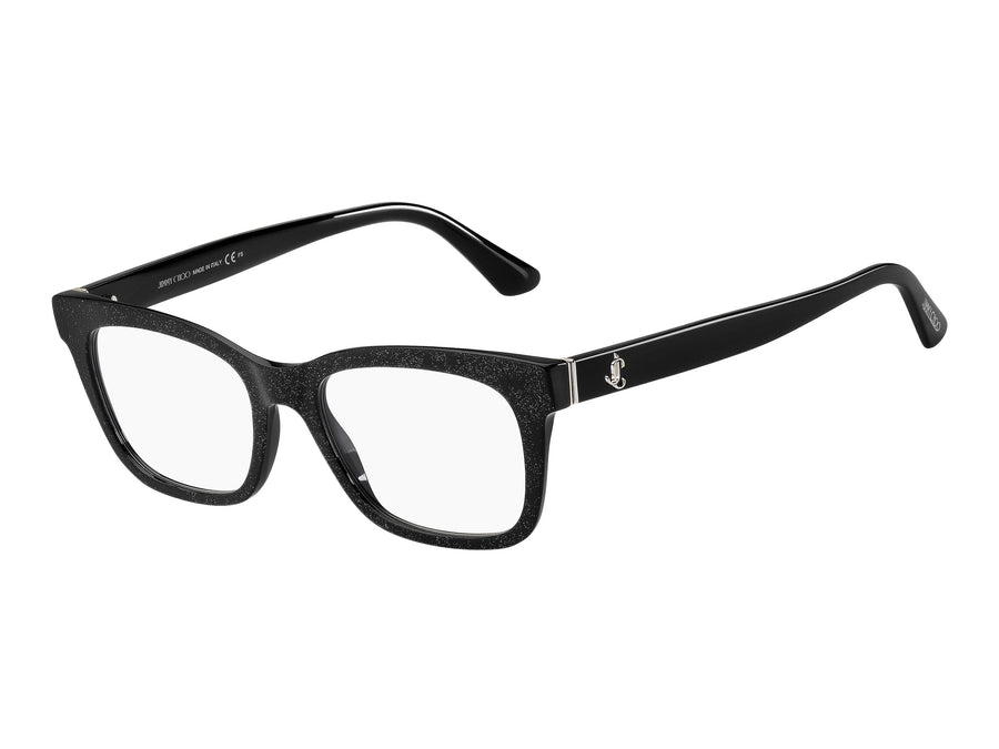 Jimmy Choo  Square Frame - JC277 Glitter Black