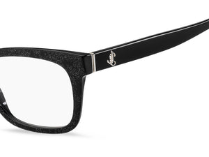 Jimmy Choo  Square Frame - JC277 Glitter Black