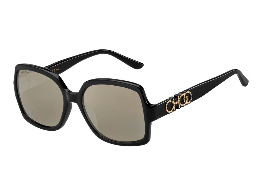 Jimmy Choo  Square sunglasses - SAMMI/G/S Black Gold