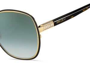 Jimmy Choo  Round sunglasses - DODIE/S Black Havana Gold