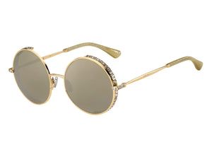 Jimmy Choo  Round sunglasses - GOLDY/S Gold