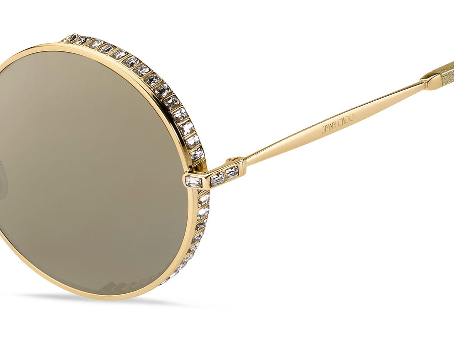 Jimmy Choo  Round sunglasses - GOLDY/S Gold