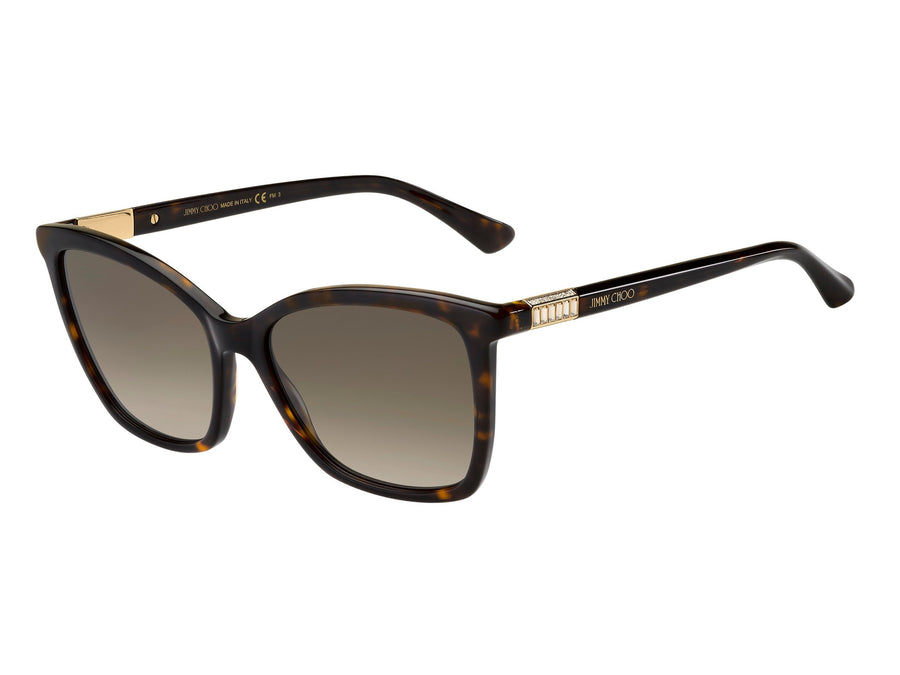 Jimmy Choo  Square sunglasses - ALI/S Havana