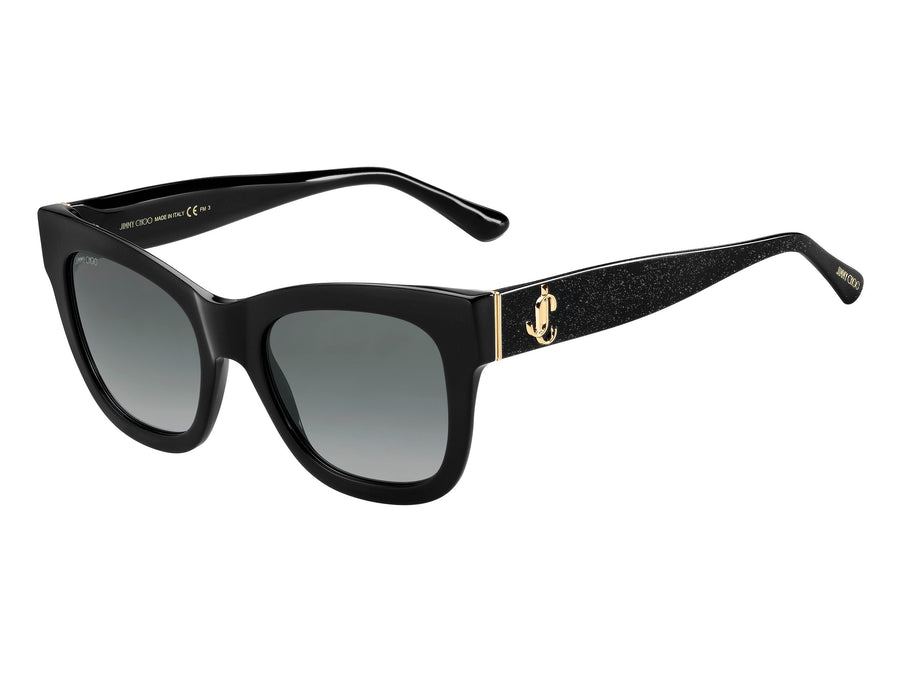 Jimmy Choo  Square sunglasses - JAN/S Glitter Black