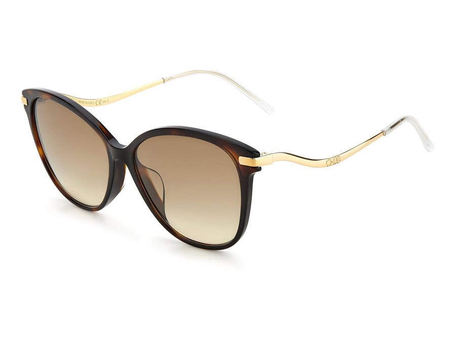 Jimmy Choo  Cat-Eye sunglasses - PEG/F/S Glitter Havana