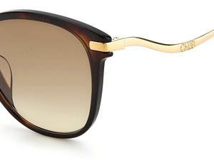 Jimmy Choo  Cat-Eye sunglasses - PEG/F/S Glitter Havana