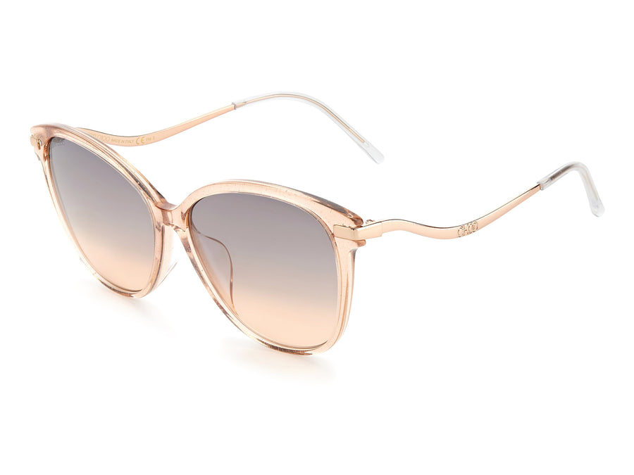 Jimmy Choo  Cat-Eye sunglasses - PEG/F/S Glitter Beige