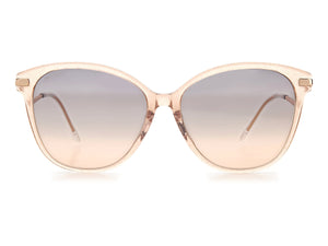 Jimmy Choo  Cat-Eye sunglasses - PEG/F/S Glitter Beige