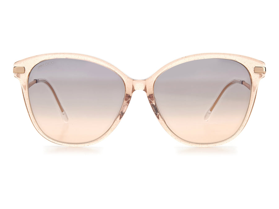 Jimmy Choo  Cat-Eye sunglasses - PEG/F/S Glitter Beige