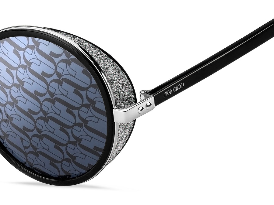 Jimmy Choo  Round sunglasses - ANDIE/N/S Black Silver