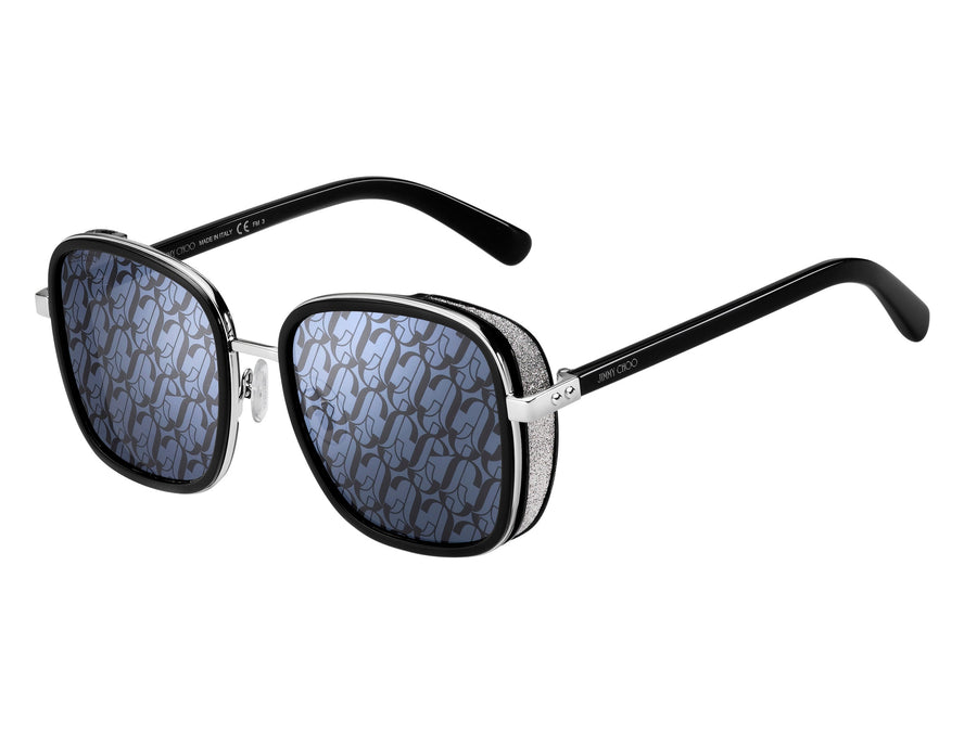 Jimmy Choo  Square sunglasses - ELVA/S Black Silver