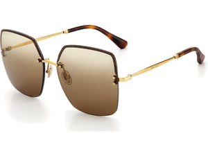 Jimmy Choo  Square sunglasses - TAVI/S Gold Brown