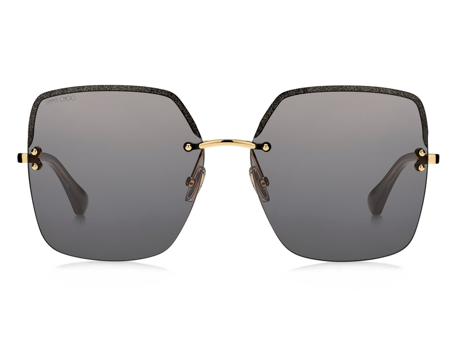 Jimmy Choo  Square sunglasses - TAVI/S Gold Grey