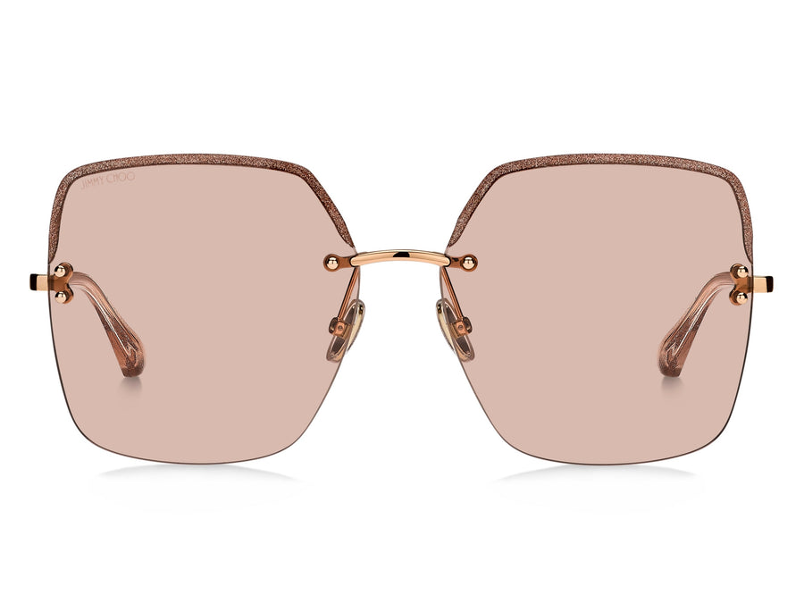 Jimmy Choo  Square sunglasses - TAVI/S Nude