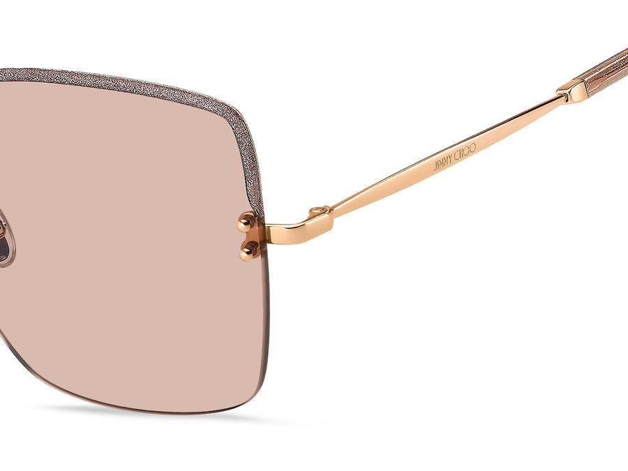 Jimmy Choo  Square sunglasses - TAVI/S Nude