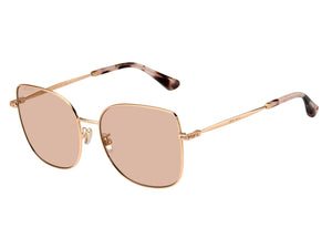 Jimmy Choo  Round sunglasses - FANNY/G/SK Gold Copper