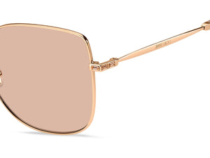 Jimmy Choo  Round sunglasses - FANNY/G/SK Gold Copper