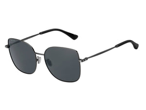 Jimmy Choo  Round sunglasses - FANNY/G/SK Dark Ruthenium Black