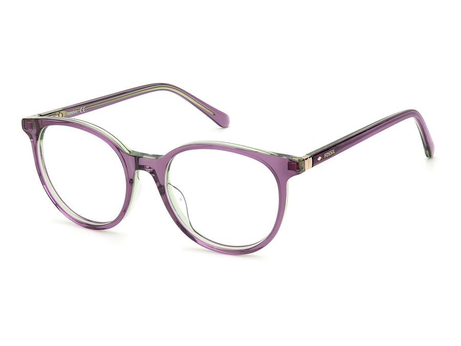 Fossil  Round Frame - FOS 7086 Plum