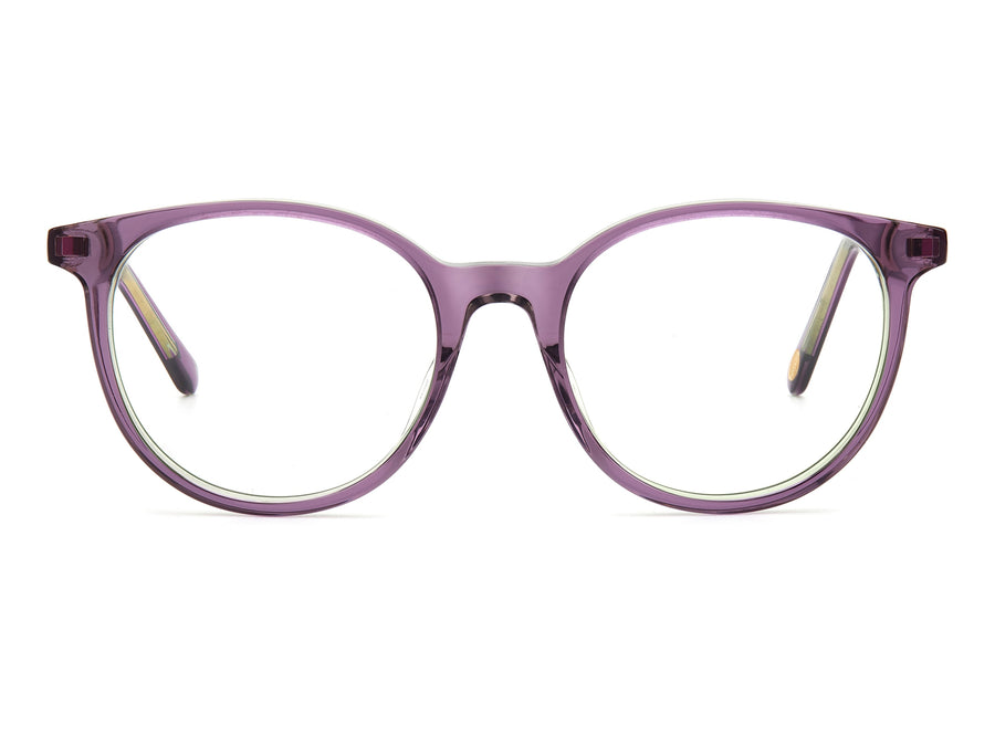 Fossil  Round Frame - FOS 7086 Plum